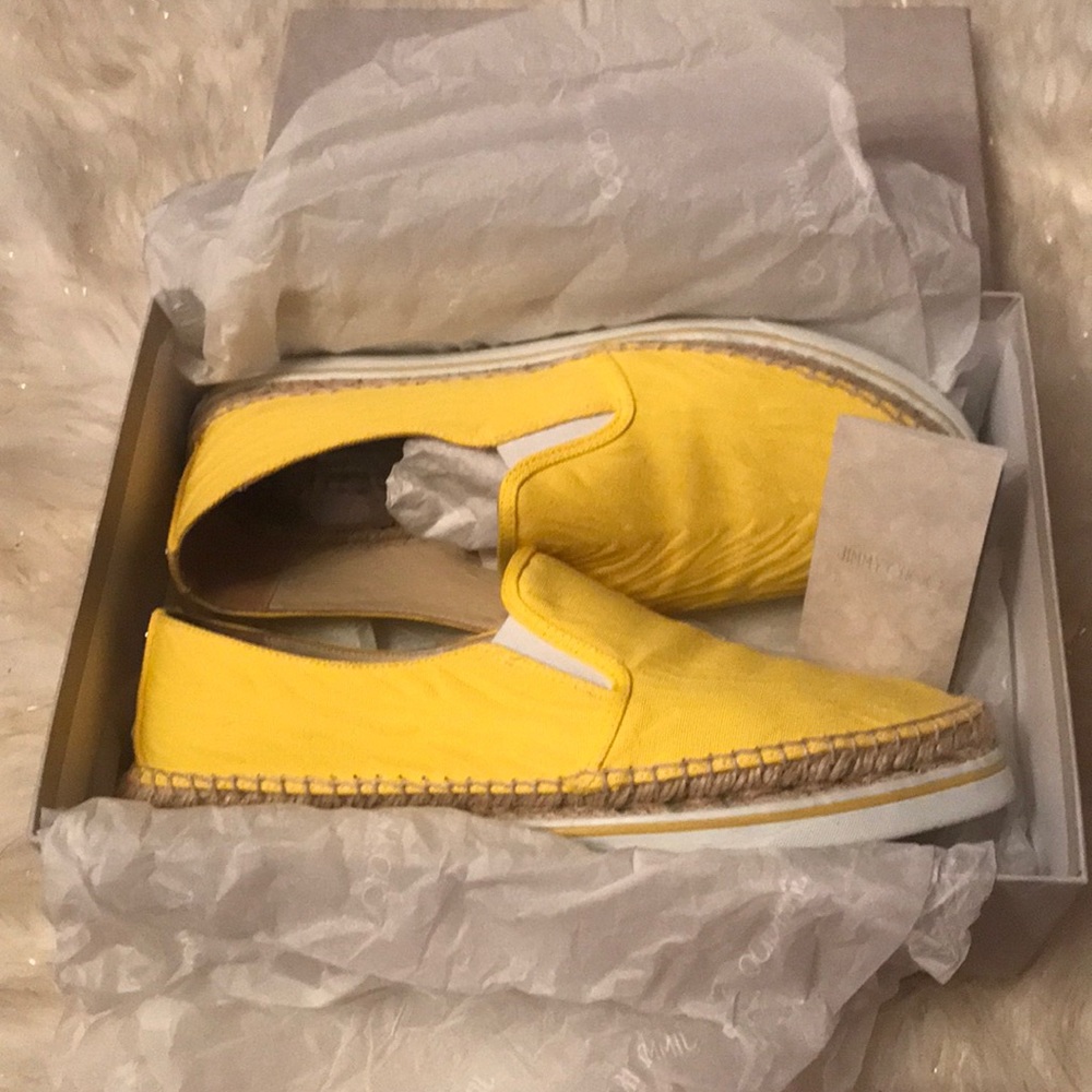 authentic Jimmy Choo Espadrilles today sale